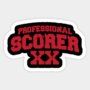 Professional Scorer Sticker